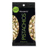 Paramount Farms Wonderful Pistachios, Dry Roasted and Salted, 5 oz, 8/Box