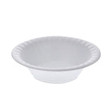 Pactiv Evergreen Placesetter Satin Non-Laminated Foam Dinnerware, Bowl, 12 oz, 6" dia, White, 1,000/Carton