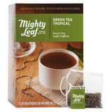Mighty Leaf Tea Whole Leaf Tea Pouches, Green Tea Tropical, 15/Box