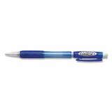 Pentel Cometz Mechanical Pencil, 0.9 mm, HB (#2.5), Black Lead, Blue Barrel, Dozen