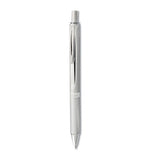 Pentel EnerGel Alloy RT Gel Pen, Retractable, Medium 0.7 mm, Black Ink, Chrome Barrel