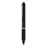 Pentel EnerGel 3 Multi-Color Gel Pen, Retractable, Fine 0.5 mm, Black/Blue/Red Ink, Black Barrel