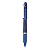 Pentel EnerGel NV Gel Pen, Stick, Fine 0.5 mm Needle Tip, Blue Ink, Blue Barrel, Dozen