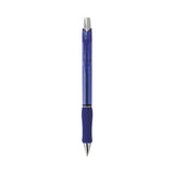 Pentel R.S.V.P. Super RT Ballpoint Pen, Retractable, Medium 0.7 mm, Blue Ink, Blue Barrel, Dozen