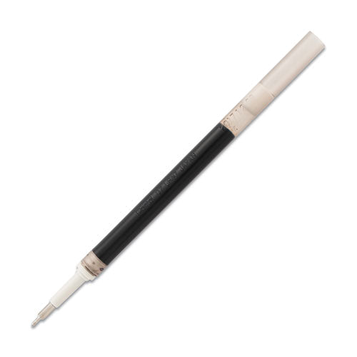 Pentel Refill for Pentel EnerGel Retractable Liquid Gel Pens, Medium Needle Tip, Black Ink