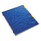 Pendaflex Expanding Desk File, 23 Dividers, Alpha, Letter-Size, Blue Cover
