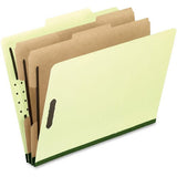 Pendaflex 2/5 Tab Cut Letter Recycled Classification Folder - 1257G