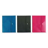 Pendaflex Two Pocket Folders, 11 x 8.5, Black, Blue, Pink, 3/Pack