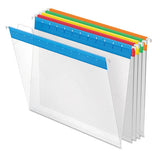 Pendaflex Poly Hanging Folders, Letter Size, 1/5-Cut Tab, Assorted, 25/Box