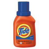 Tide Liquid Laundry Detergent, Original Scent, 10 oz Bottle, 12/Carton