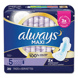 Always Maxi Pads, Extra Heavy Overnight, 20/Pack
