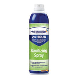 Microban 24-Hour Disinfectant Sanitizing Spray, Citrus, 15 oz Aerosol Spray