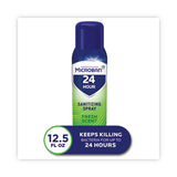 Microban 24-Hour Disinfectant Sanitizing Spray, Fresh Scent, 12.5 oz Aerosol Spray