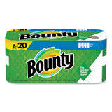 Bounty Select-a-Size Kitchen Roll Paper Towels, 2-Ply, 5.9 x 11, White, 123 Sheets/Roll, 8 Double Plus Rolls/Pack
