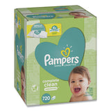 Pampers Complete Clean Baby Wipes, 1-Ply, Baby Fresh, 72 Wipes/Pack, 10 Packs/Carton