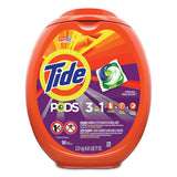 Tide Detergent Pods, Spring Meadow, 96/Tub, 4 Tubs/Carton
