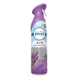 Febreze AIR, Mediterranean Lavender, 8.8 oz Aerosol Spray, 6/Carton