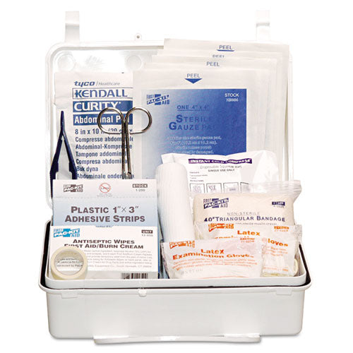 Pac-Kit Industrial #25 Weatherproof First Aid Kit, 159 Pieces, Plastic Case