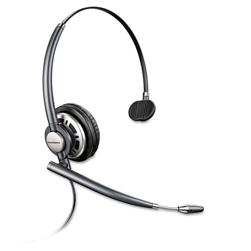 poly EncorePro Premium Monaural Over-the-Head Headset with Noise Canceling Microphone