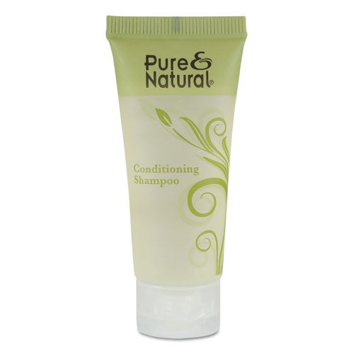 Pure & Natural Conditioning Shampoo, Fresh Scent, 0.75 oz, 288/Carton