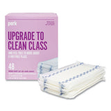 Perk Deep Cleaning Cloth Refills, 11.6 x 5.7, White, 48/Pack