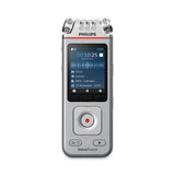 Philips Voice Tracer DVT4110 Digital Recorder, 8 GB, Silver