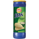 Quaker Oats Stax Sour Cream/Onion Potato Crisps - 24312