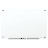 Quartet Brilliance Glass Dry-Erase Boards, 96 x 48, White Surface