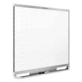 Quartet Prestige 2 Magnetic Total Erase Whiteboard, 72 x 48, Aluminum Frame