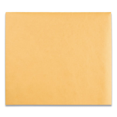 Quality Park Clasp Envelope, #95, Square Flap, Clasp/Gummed Closure, 10 x 12, Brown Kraft, 100/Box