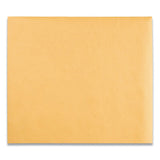 Quality Park Clasp Envelope, #95, Square Flap, Clasp/Gummed Closure, 10 x 12, Brown Kraft, 100/Box