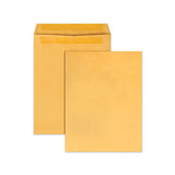 Quality Park Redi-Seal Catalog Envelope, #13 1/2, Cheese Blade Flap, Redi-Seal Closure, 10 x 13, Brown Kraft, 100/Box