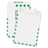 Quality Park Redi-Strip Catalog Envelope, #10 1/2, Cheese Blade Flap, Redi-Strip Closure, 9 x 12, White, 100/Box
