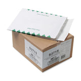 Quality Park Ship-Lite Expansion Mailer, #13 1/2, Cheese Blade Flap, Redi-Strip Closure, 10 x 13, White, 100/Box