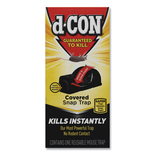 d-CON Ultra Set Covered Snap Trap, Plastic