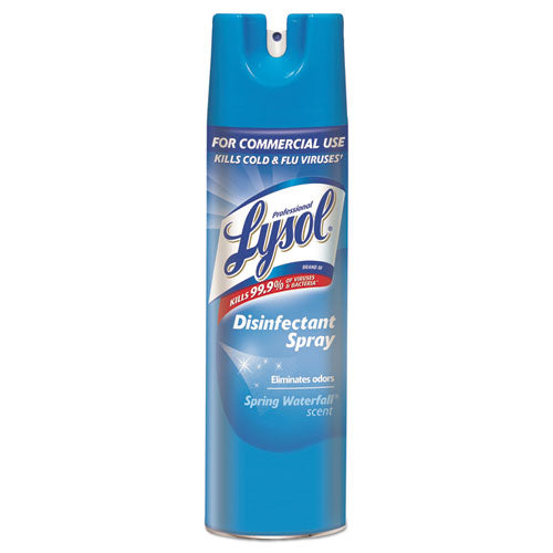 Professional LYSOL Brand Disinfectant Spray, Spring Waterfall, 19 oz Aerosol Spray