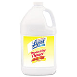 Professional LYSOL Brand Disinfectant Deodorizing Cleaner Concentrate, 1 gal Bottle, Lemon  Scent