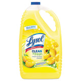 LYSOL Brand Clean and Fresh Multi-Surface Cleaner, Sparkling Lemon and Sunflower Essence, 144 oz Bottle
