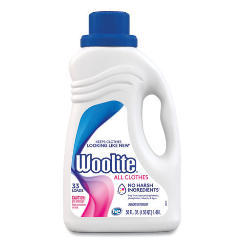 WOOLITE Laundry Detergent for All Clothes, Light Floral, 50 oz Bottle