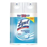 LYSOL Brand Disinfectant Spray, Crisp Linen, 12.5 oz Aerosol Spray, 2/Pack, 6 Pack/Carton
