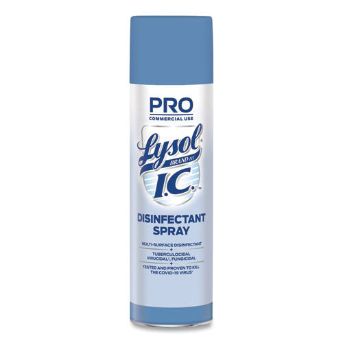 LYSOL Brand I.C. Disinfectant Spray, 19 oz Aerosol Spray, 12/Carton