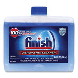 FINISH Dishwasher Cleaner, Fresh, 8.45 oz Bottle, 6/Carton