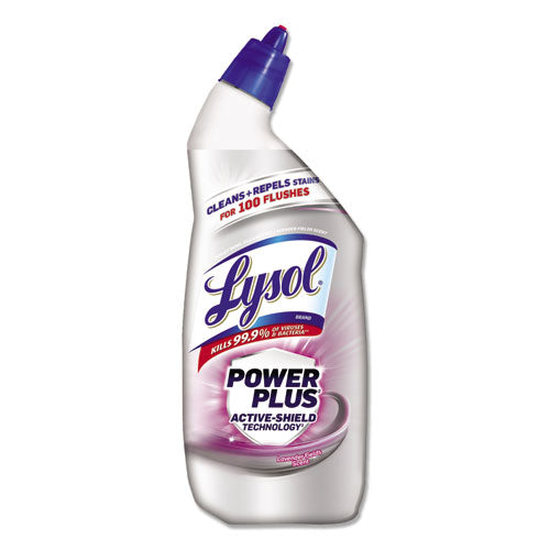 LYSOL Brand Power Plus Toilet Bowl Cleaner, Lavender Fields, 24 oz, 9/Carton