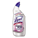 LYSOL Brand Power Plus Toilet Bowl Cleaner, Lavender Fields, 24 oz, 9/Carton