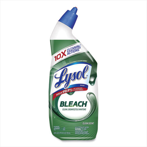 LYSOL Brand Disinfectant Toilet Bowl Cleaner with Bleach, 24 oz