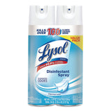 LYSOL Brand Disinfectant Spray, Crisp Linen, 19 oz Aerosol Spray, 2/Pack, 4 Packs/Carton