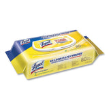 LYSOL Brand Disinfecting Wipes Flatpacks, 6.69 x 7.87, Lemon and Lime Blossom, 80 Wipes/Flat Pack