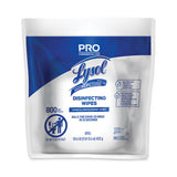 LYSOL Brand Professional Disinfecting Wipe Bucket Refill, 6 x 8, Lemon and Lime Blossom, 800 Wipes/Bag, 2 Refill Bags/Carton