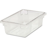 Rubbermaid Commercial 3-1/2 Gallon Clear Food/Tote Box - 330900CLR