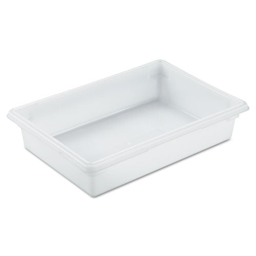 Rubbermaid Commercial Food/Tote Boxes, 8.5 gal, 26 x 18 x 6, White